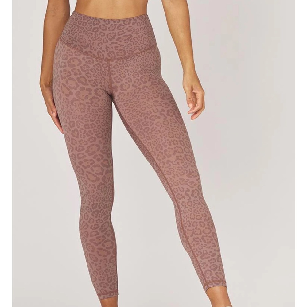 Glyder Sultry leggings in cocoa leopard L